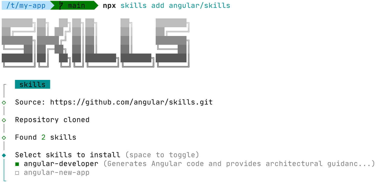 Agent Skills : transformez votre IA en développeur Angular senior ...