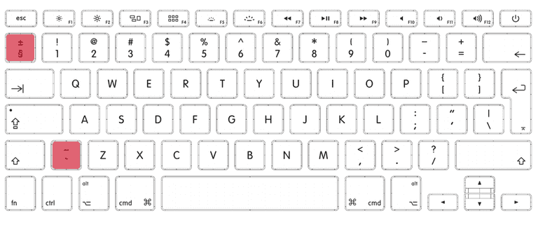 Différences Clavier AZERTY Apple